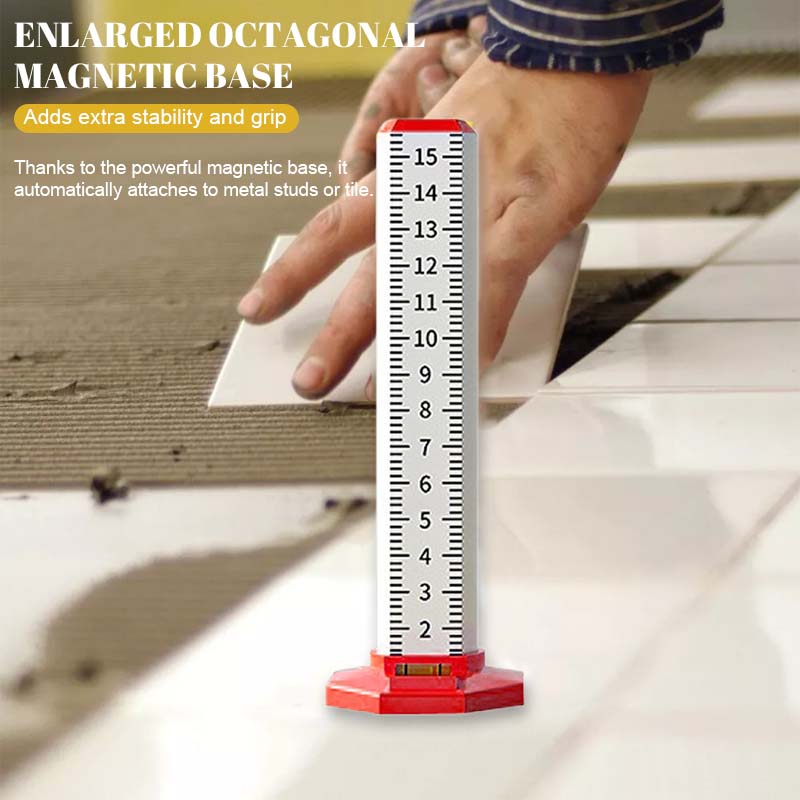 Lineal Zur Höhenmarkierung Mit Wasserwaage