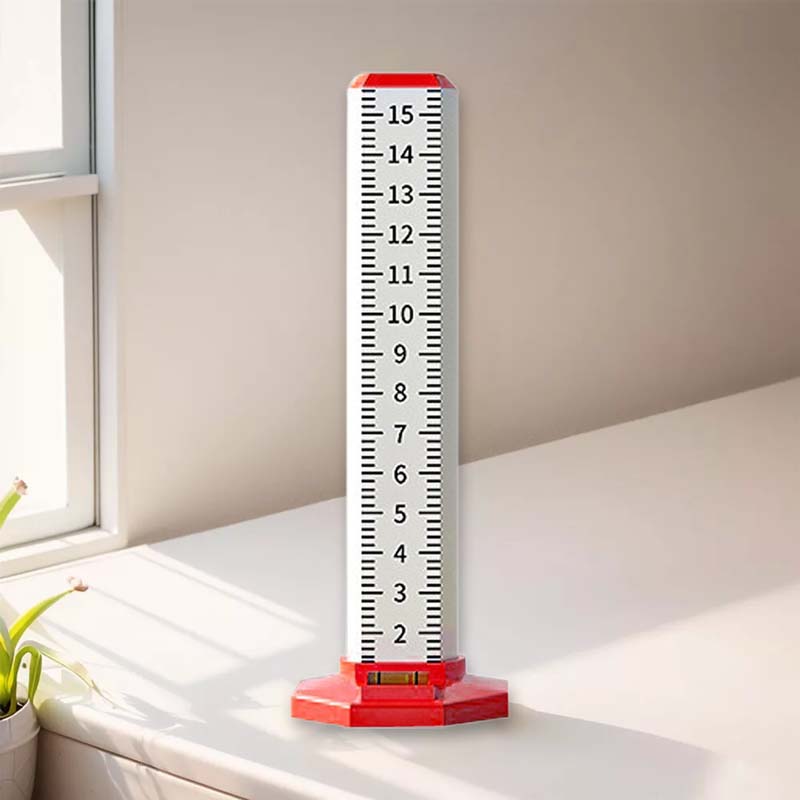 Lineal Zur Höhenmarkierung Mit Wasserwaage